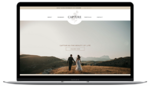 Showit Small Business Template Web Design