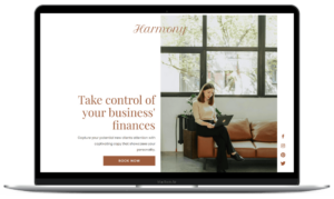 Harmony Showit Website Template